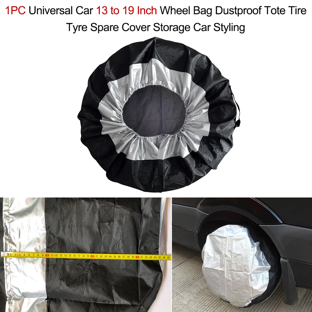 Горячая Новинка 1 шт. Универсальная автомобильная 13-19 дюймовая сумка для колес