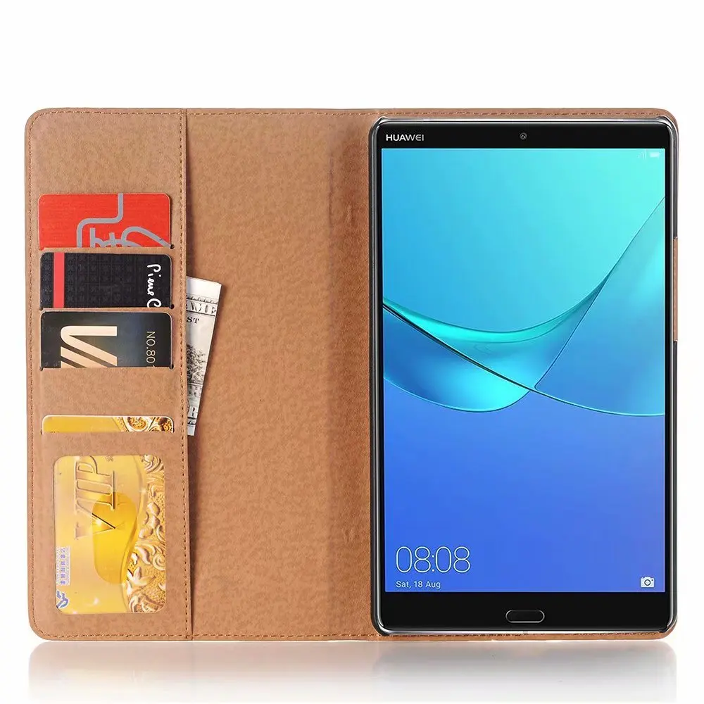 Ретро-чехол для Huawei Mediapad M5 lite 8 0 чехол-книжка из искусственной кожи с отделением