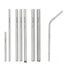 Tiartisan, кухонные принадлежности, титановая солома, Экологически чистая металлическая Солома для питья