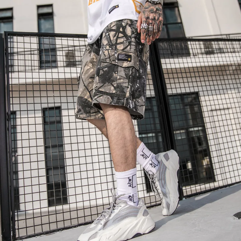 Брюки MRMT мужские камуфляжные брендовые Короткие штаны с несколькими карманами