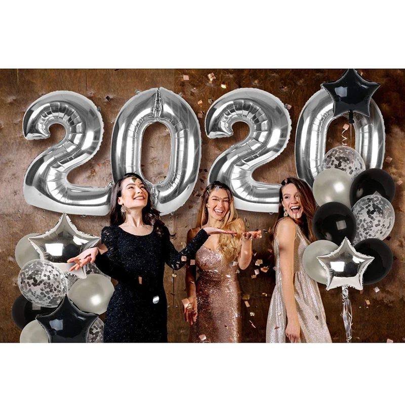 2 комплекта 2020 Выпускной праздничный комплект тянуть флаг шар Комбинации