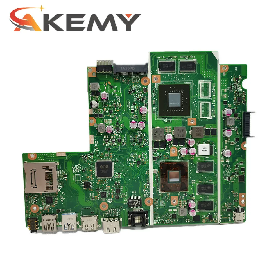 X541SC материнская плата N3160/N3710 4 ядра процессор Гб RAM REV2.0 для For Asus X541S ноутбука Тест