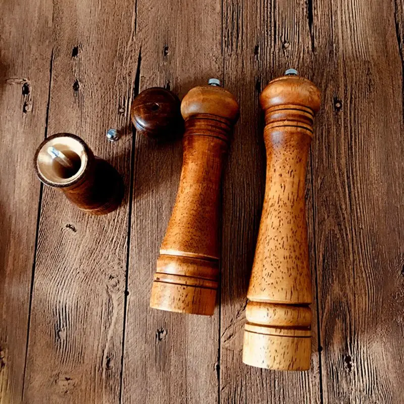 5 дюймов/8 дюймов/10 дюймов соль и перец специя шлифовальная машина Деревянная