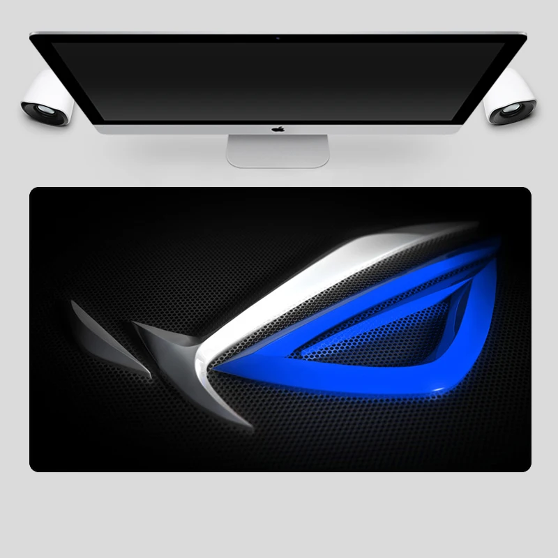 ASUS коврик для мыши геймер 70x40 см большой большая резиновая клавиатура компьютер