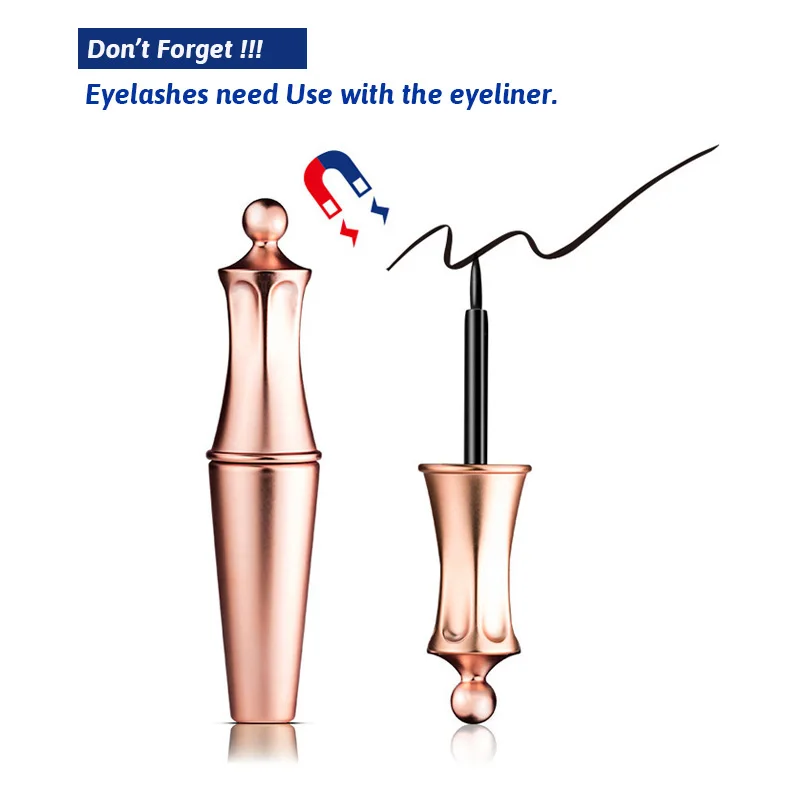 5 Магниты 3D искусственная норка ресницы натуральный магнитные накладные