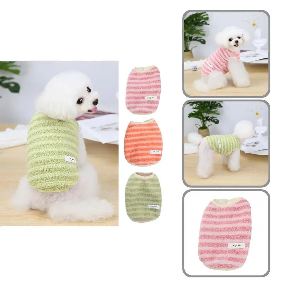 

Fine Workmanship Beautiful Pet Dog Kitten Sleeveless Coat Clothes Easy-wearing Pet Coat Button Closure for Casual
