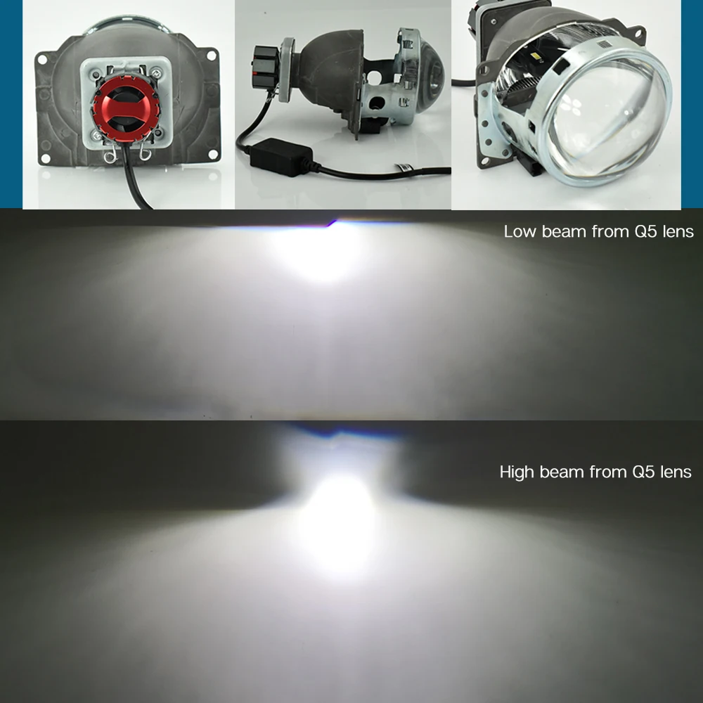 CNSUNNYLIGHT без ошибок D1S D2S D3S D4S D2H светодиодный для фар автомобиля 10000Lm прямая замена