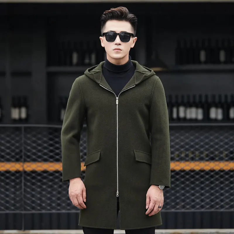 Новая брендовая одежда мужские зимние куртки корейская мода размера плюс