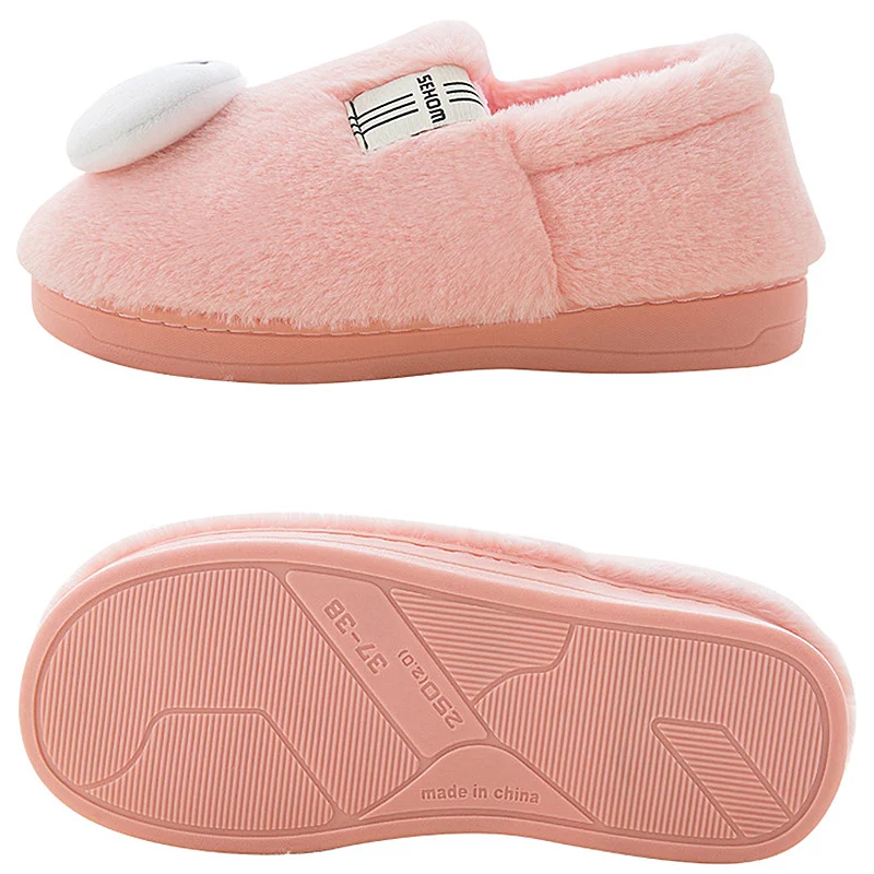 Мужские осенне-зимние тапочки домашние удобные с милым медведем мужские теплые