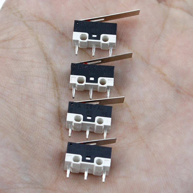 20 шт./лот микро кнопочный переключатель 3 Pin 1A 125V AC Mini Light Touch Switch для мыши |