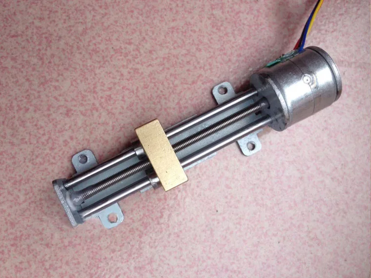 Шаговый двигатель слайд сценический шаговый 20 мм микро слайдер с винтовым