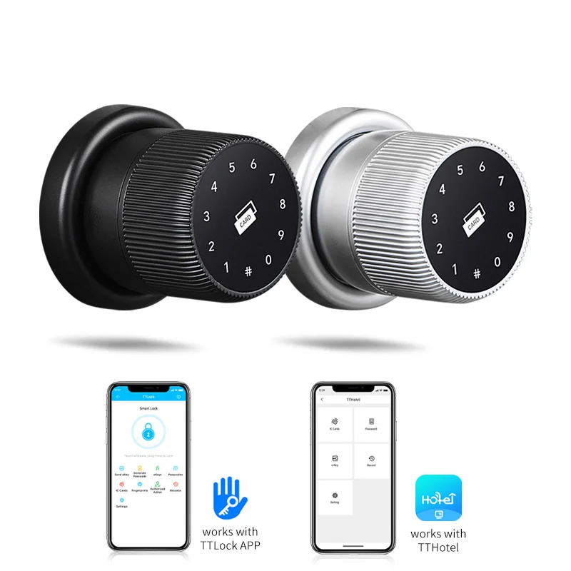 

Bluetooth Wireless Cerradura Inteligente Digital Smart Lock Apartment House Wooden Door Combination Lock With TTlock App
