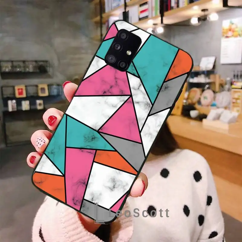 

Matte Marble Phone Cases For Samsung A50 A51 A71 A31 A21S S8 S9 S10 S20 S21 Plus Fe Ultra 4G 5G