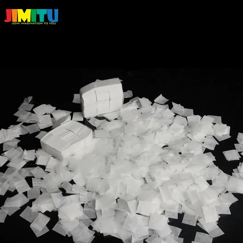 JIMTU 12 шт./компл. фокусы белый снег Бумага маг поставок маленький бумага для снежинок бумага Snow Storm реквизит игрушки