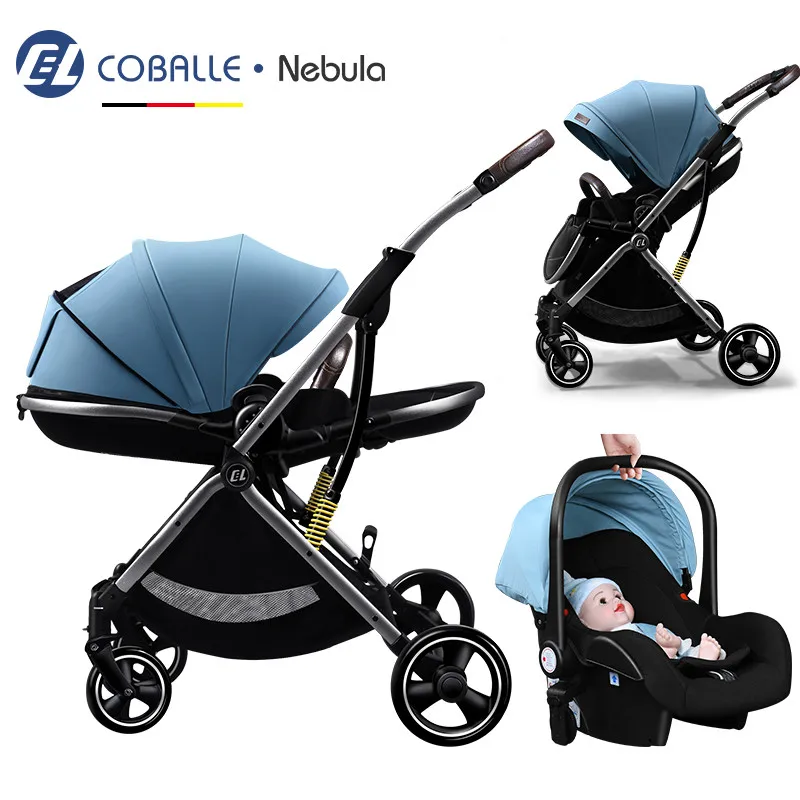 

Coballe Baby Stroller 3 in 1 With Car Seat Luxury Travel Guggy Carriage Cart And Pram Maman Home Coches Cars