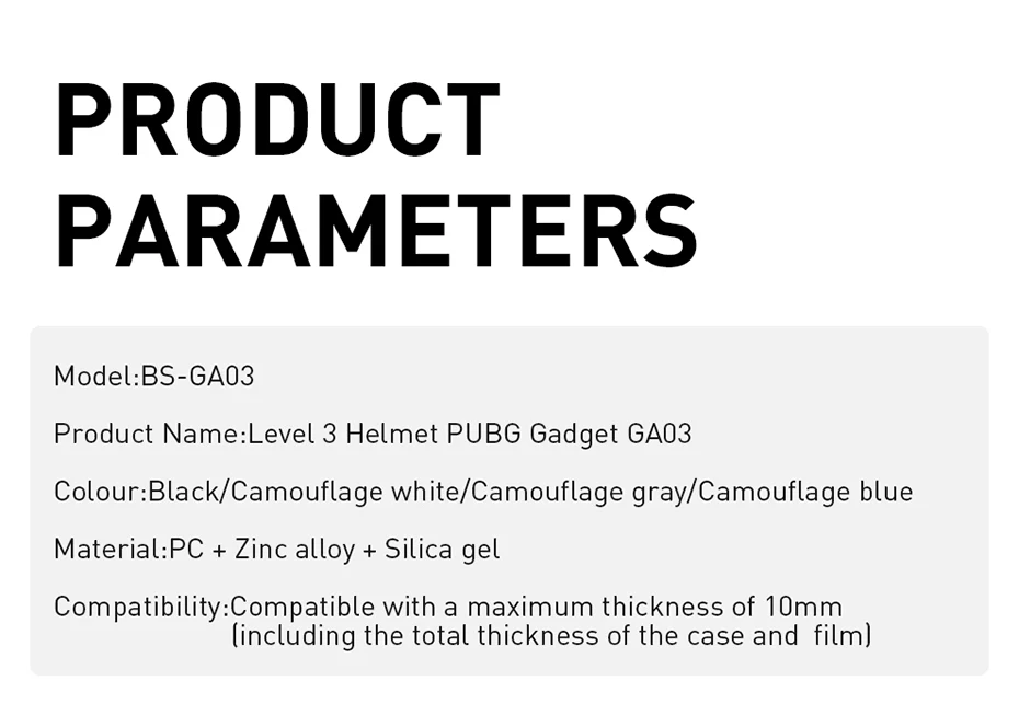 Baseus Pubg Controller for iPhone XR L1 R1 Gaming Trigger Pubg Mobile Gamepads Fire Button Smart Phone Mobile Shooter Controller