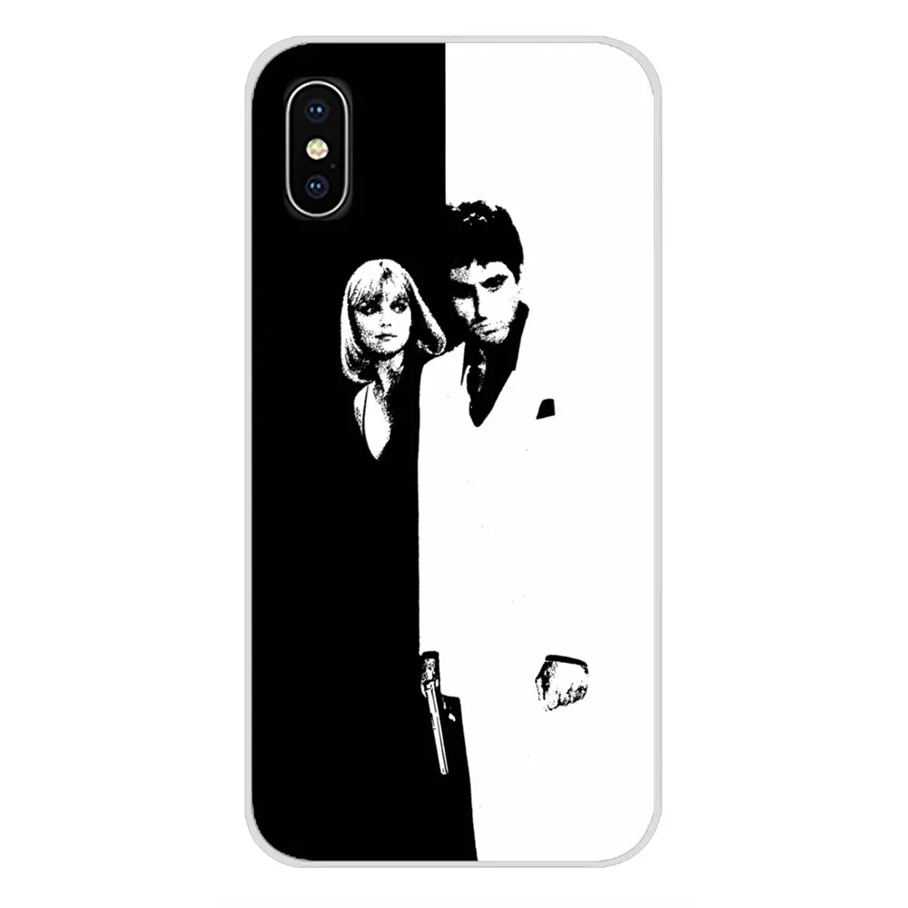 images 10 Scarface Тони Монтана удивительно для samsung A10 A30 A40 A50 A60 A70 Galaxy S2 Note 2 3 большое ядро Prime прозрачных чехлов из термопластичного полиуретана(TPU) на телефоны - Цвет: images 10