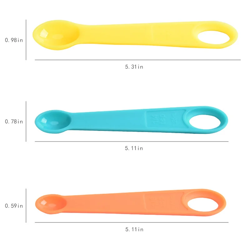 

Justdolife Kitchen Tools Measuring Spoons Set Teaspoon Coffee Sugar Scoop Cake Baking Measuring Cups Kitchen Cooking Baking Tool