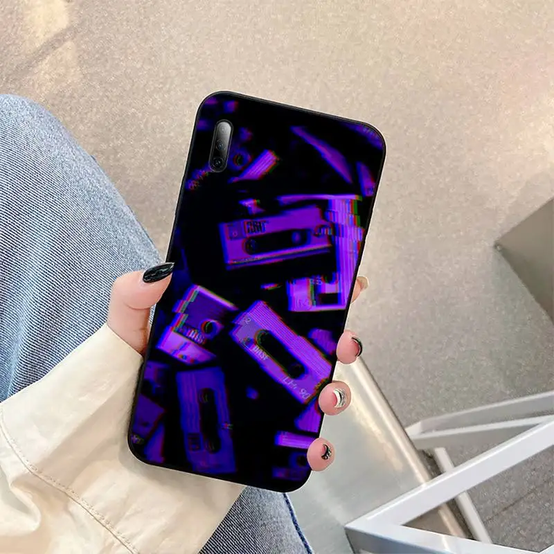 

Vintage Cassette tape retro style Phone Case for Huawei mate 9 10 lite 20x 30 pro nova 5t y5 y7 y9s prime 2018 2019 Cover