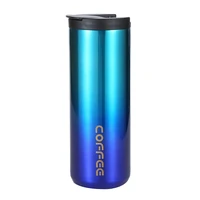 304 stainless steel blue travel thermal outdoor insulation water cup car portable business gifts