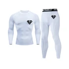 Рашгард мужской, боксерский комплект, Bjj, Рашгард, джиу-джитсу, дышащие шорты для ММА, тренажерного зала, фитнеса, мужской спортивный костюм, Майки для бокса, 2 шт.