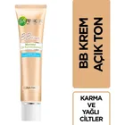 Garnier BB крем, чудесная кожа, kusursuzlatr, Смешанная жирная светильник светлый тон (светильник лый), 50 мл