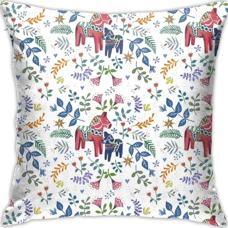 

Pillowcase Cotton polyester cushion cover Pillowcase Sofa Home Decor 18 inches x 18 inches (45 x 45 cm)