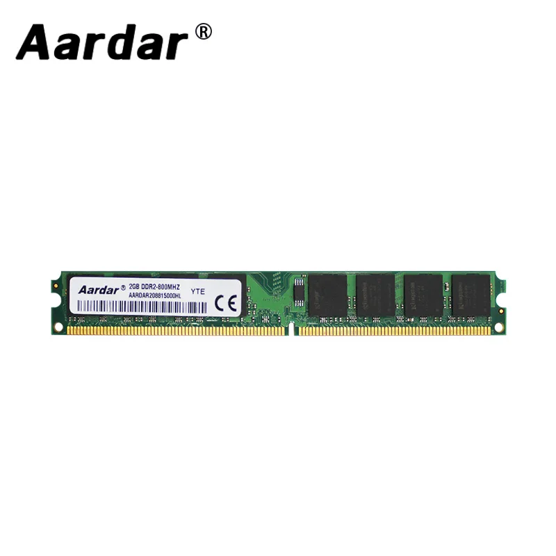 Ram 2GB 800MHz DDR2 Memory 800mhz Random Access Memory Aardar Ddr2 For Intel PC Desktop Computer