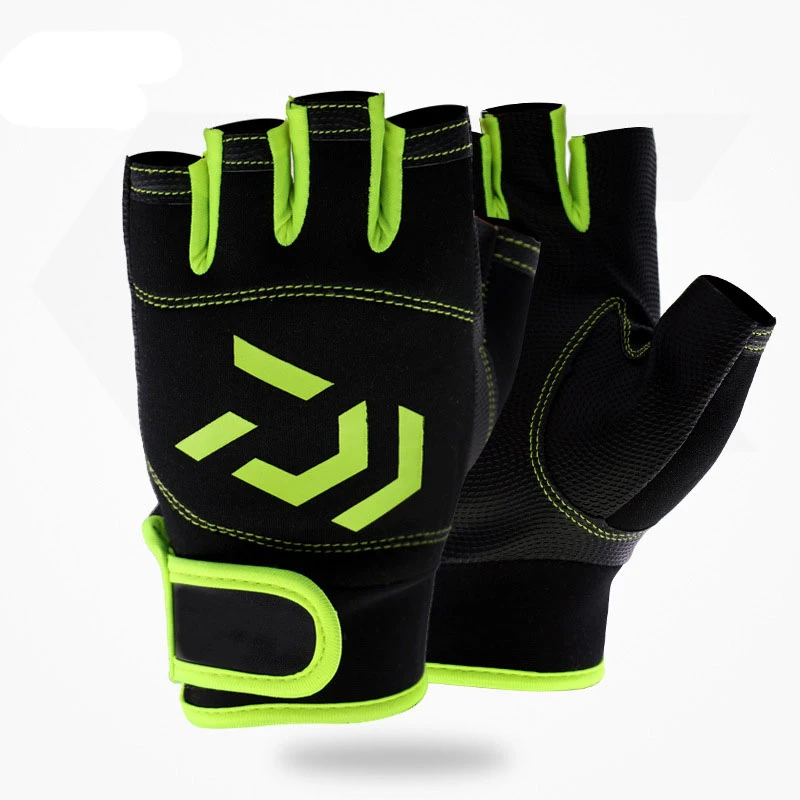 Перчатки для рыбалки без пальцев солнцезащитные перчатки активного отдыха