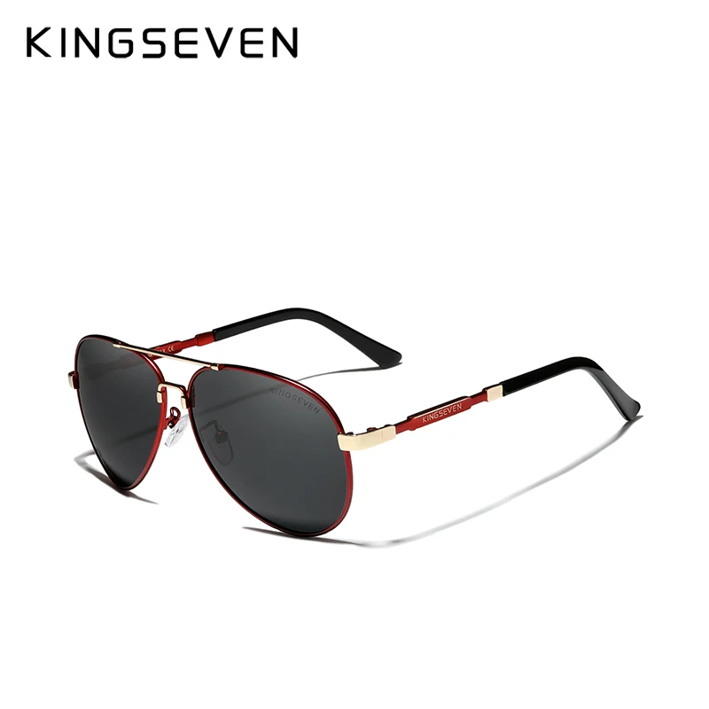 Солнцезащитные очки Мужские KINGSEVEN алюминиевые поляризационные для рыбалки