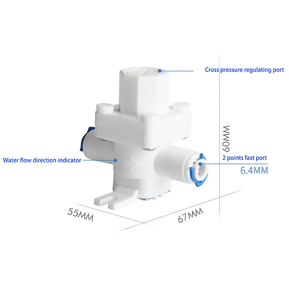 

Редукционный клапан, 2/3/4 точек, регулировка давления, для очистителя воды