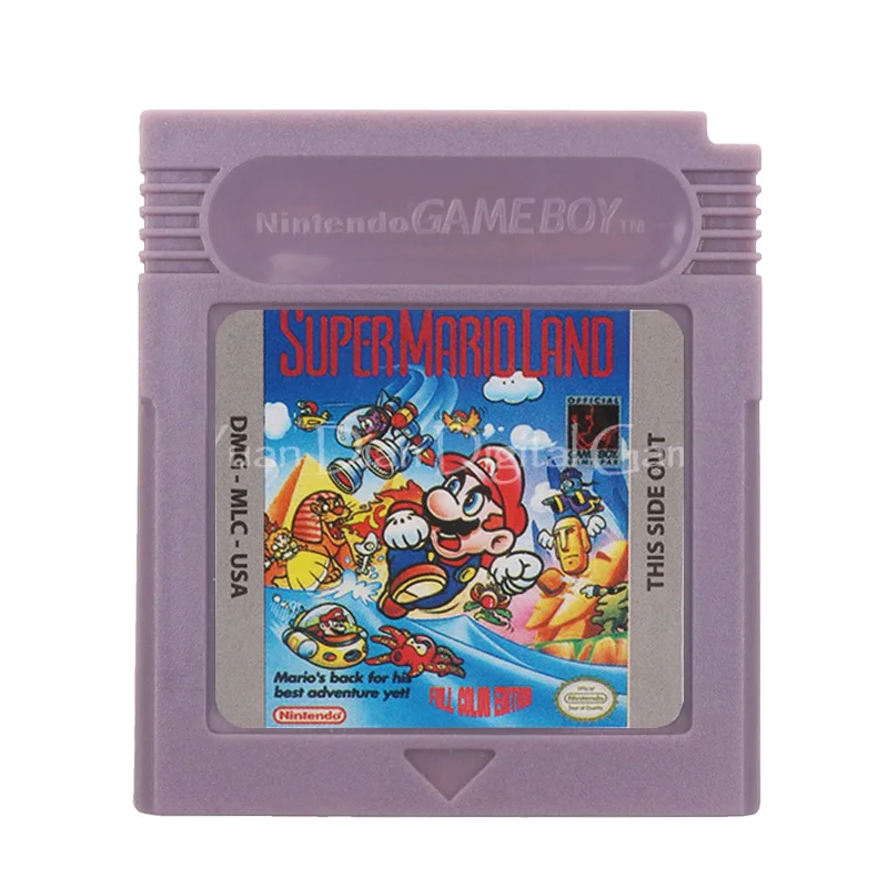 Для Nintendo GBC видеоигры картридж консоль карта Super Mari Land версия на английском