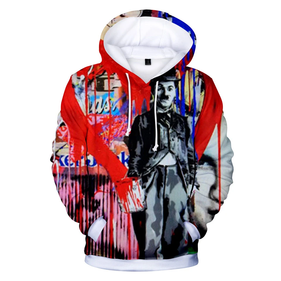 

Популярный спортивный мужской свитшот в стиле хип-хоп с длинным рукавом