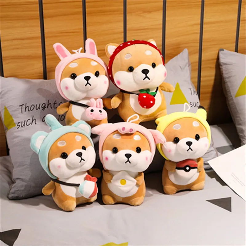 28/38/48 см милые Косплей Shiba кукла ину плюшевая игрушка мультфильм животных