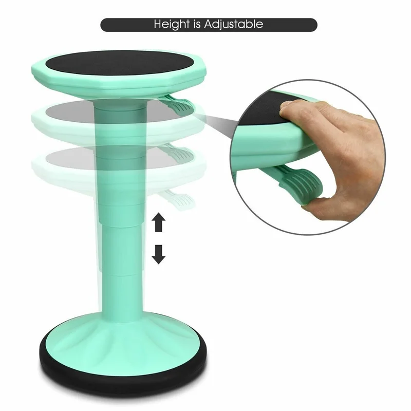 

Adjustable Active Learning Stool Sitting Home Office Wobble Chair HW57072