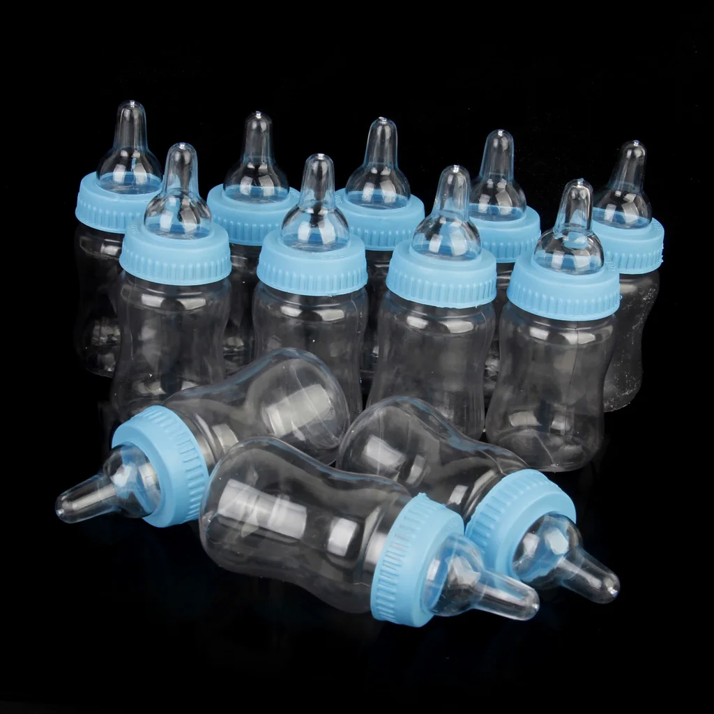 12x Детская мини бутылка для душа Подарочная коробка конфет вечерние украшения