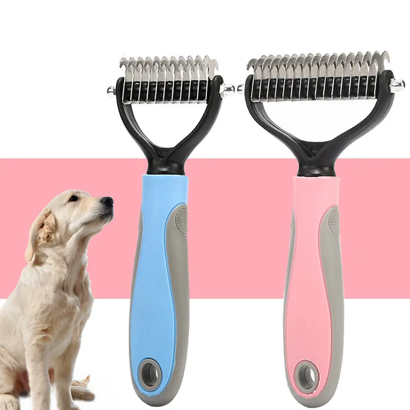 

Hair Removal Comb Pet Cats And Dogs Hair Removal Dust Removal Combs Scattered Fur Trimming Tools Long Hair Curly Grooming Comb