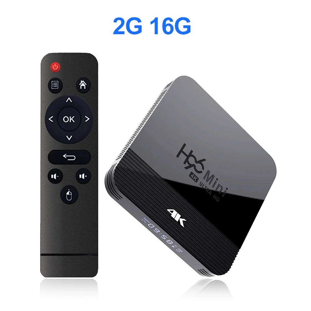 2G 16G LEMADO H96 Max Мини ТВ приставка Android 9,0 RK3228A четырехъядерный процессор 2 Гб 16 Гб 2,4G и 5 ГГц Wifi BT4.0 LAN 100M 4K H96 Max 1G 8G - Цвет: 2G 16G