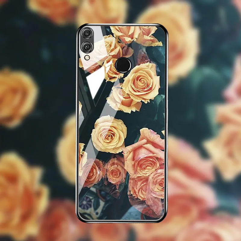 M029 Чехол из закаленного стекла для huawei Honor 8X, чехол для huawei Honor 10i 9 Lite 20s P20 Lite P30 Pro mate 20 Pro, защитный чехол - Цвет: M029