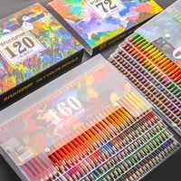 professional oil color pencils set 48160 colors artist painting sketching color pencil for kids students school art supplies