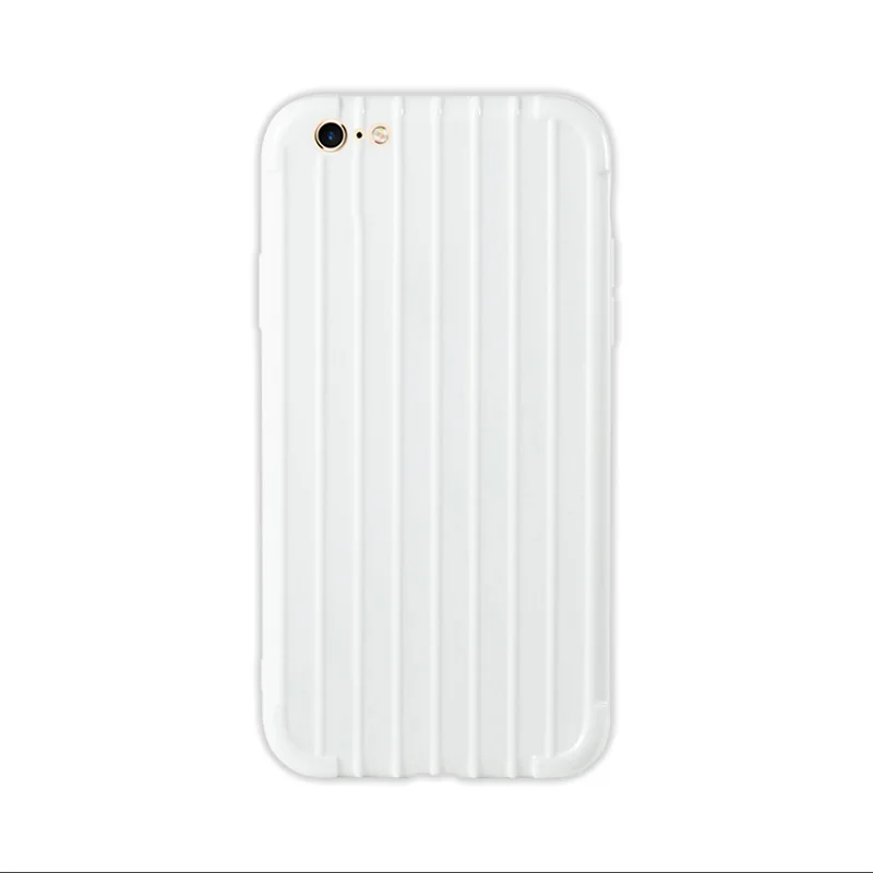 Роскошный багажный чехол для телефона для iPhone XS MAX, Модный милый чехол, чехол для багажника из ТПУ, силиконовая задняя крышка для iPhone X, 8, 7, 6, 6S Plus, чехол