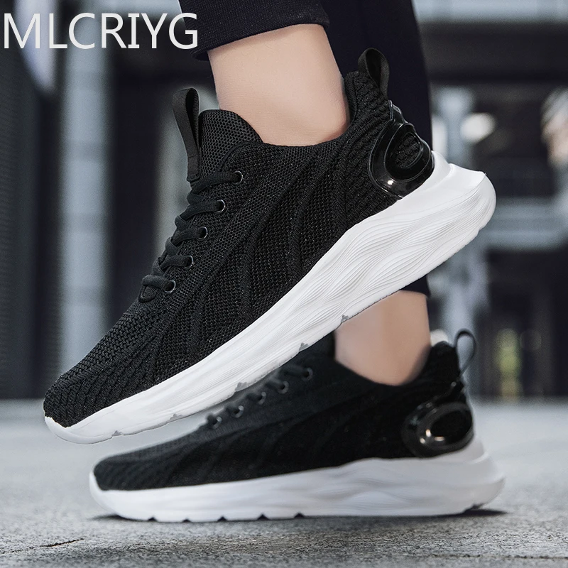 Ультралегкие кроссовки Мужская дышащая повседневная обувь Высокотехнологичная