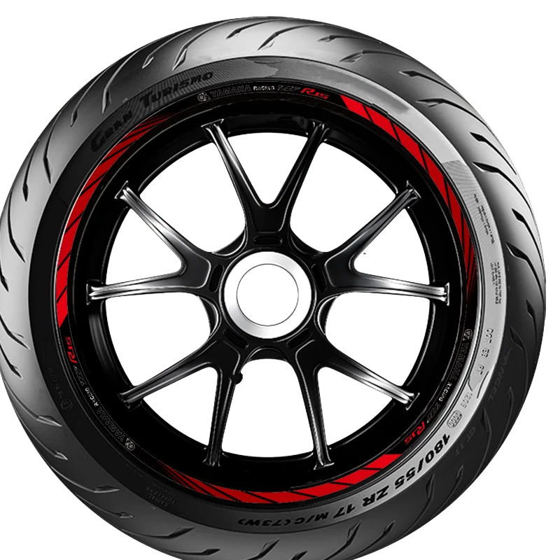Наклейка для мотоцикла Yamaha fyz R15 V2 V3 Светоотражающая полоса цветная наклейка |