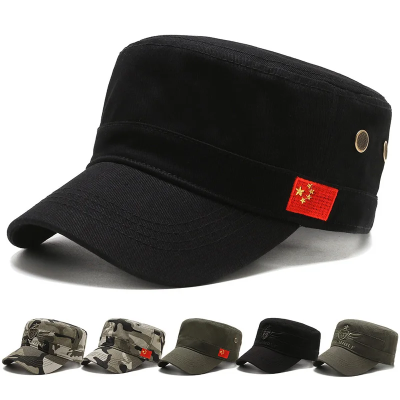 

Kagenmo Outdoor Casual Men'S Leisurely Military Cap Quick Dry Summer Sports Hat Thin Cotton Breathable Women Sun Hat