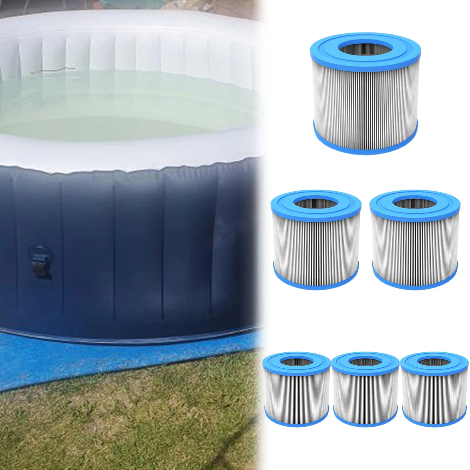 

Swimming Pool Filter Replacement Cartridge Pool Pumps Swimming Pool Filter for Many Massage Pool Models B2Cshop