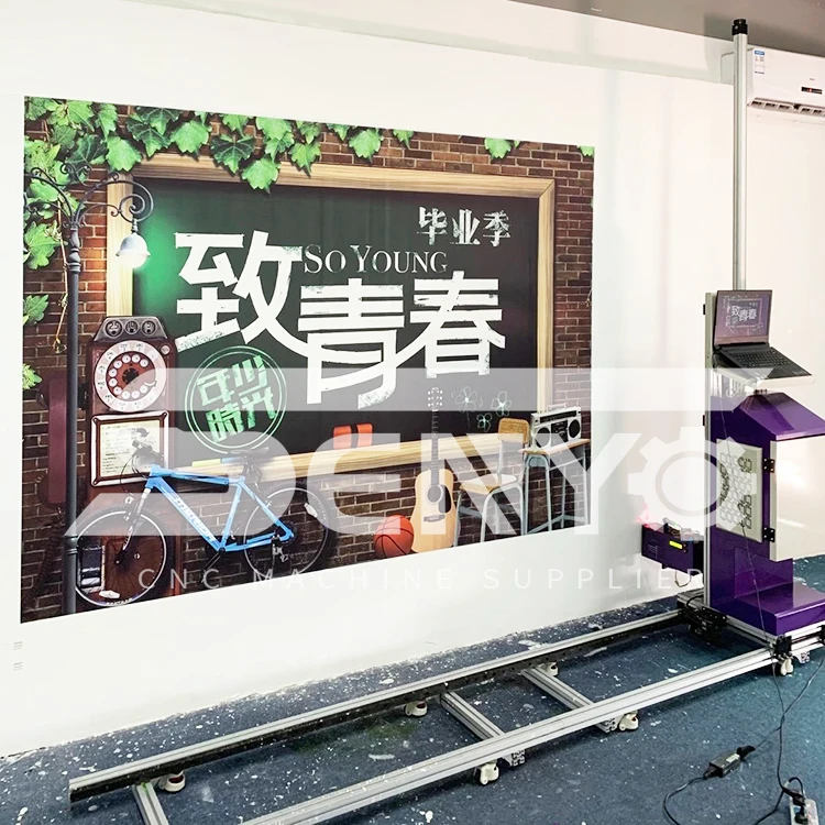 Поставка принтера 6d картина большой размер на стене печатная машина по низкой