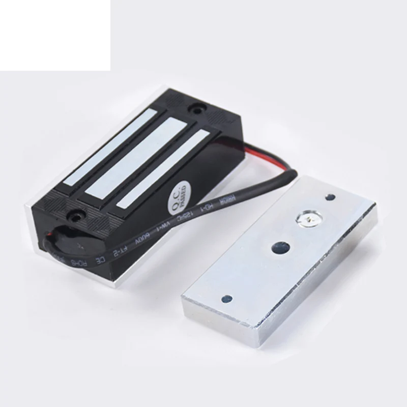 Электрический замок безопасный магнитный индукционный дверной 60 кг 12 В