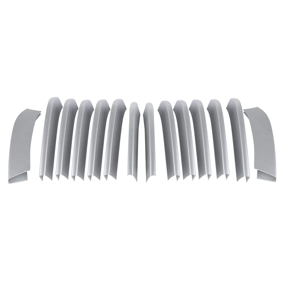 

14PCS Car Front Grille Cover Trim Stickers Accessories For BMW X5 X6 F16 F15