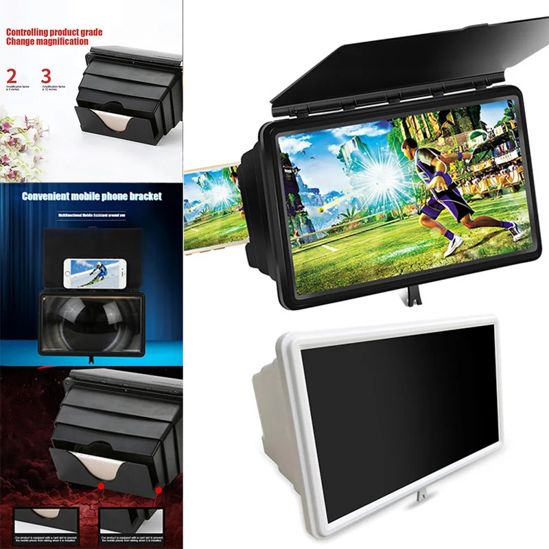 2019 популярная Экранная лупа 3D умный мобильный телефон Фильмы усилитель