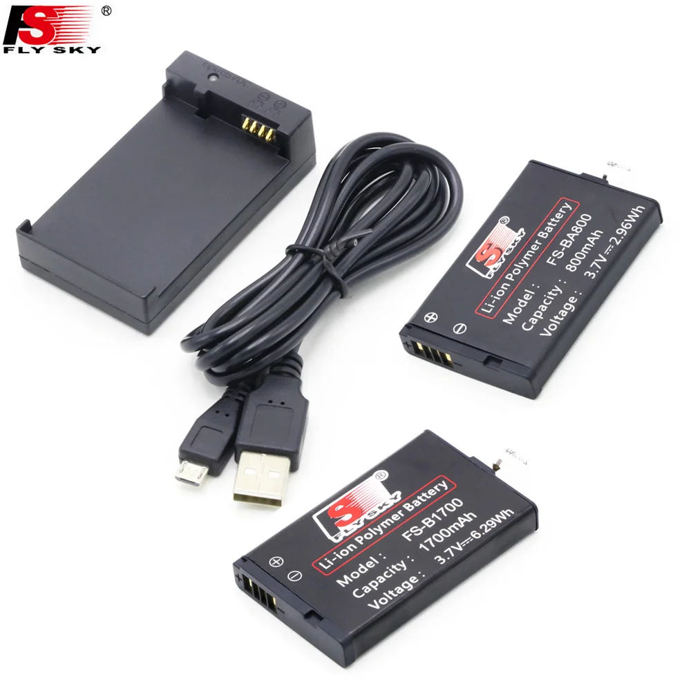 Flysky FS BC101 Lipo Батарея Зарядное устройство с B1700 BA800 3 7 v 800 мА/ч 1700 мА ч для GT3C GT2B IT4 I10